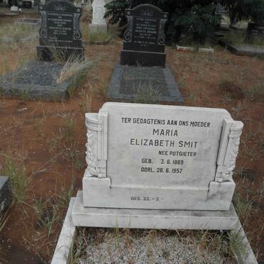 SMIT Maria Elizabeth nee POTGIETER 1869-1957