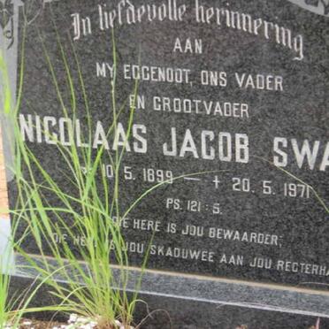 SWART Nicolaas Jacob 1899-1971 &amp; Lukas Johannes 1906-1993