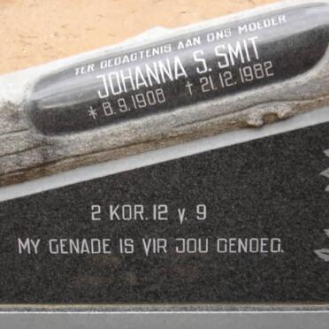 SMIT Johanna S. 1908-1982