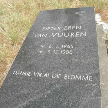 VUUREN Pieter Eben, van 1965-1988