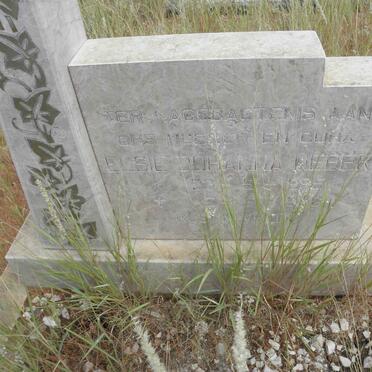 WEBER Elsie Johanna 1895-1986