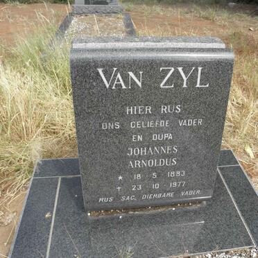 ZYL Johannes Arnoldus, van 1883-1977