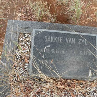 ZYL Sakkie, van 1970-1970