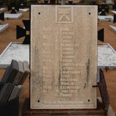 Namibia, GOBABIS, Main cemetery