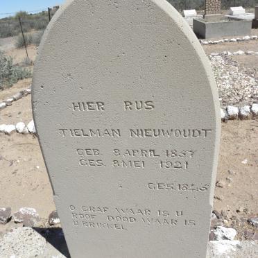 NIEUWOUDT Tielman 1857-1921
