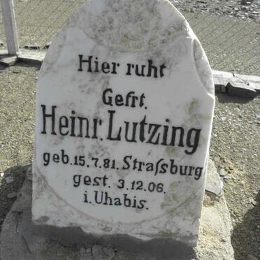 LUTZING Heinr. 1881-1906
