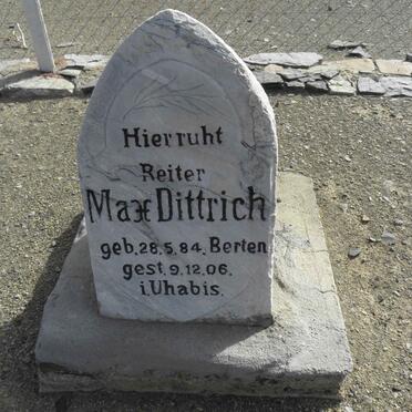DITTRICH Max 1884-1906