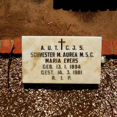 EVERS Maria 1894-1981