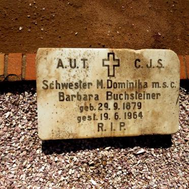BUCHSTEINER Barbara 1879-1964
