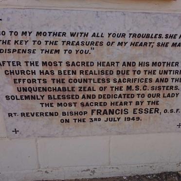 3. Memorial plaque