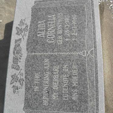 ZYL Alida Cornelia, van 1917-1960