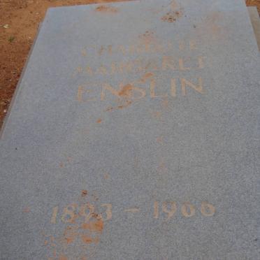 ENSLIN Charlote Margaret 1893-1966