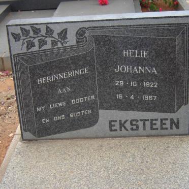 EKSTEEN Helie Johanna 1922-1967