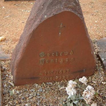 HENTZEN Gertrud 1899-1992