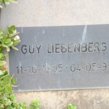 LIEBENBERG Guy 1905-1995