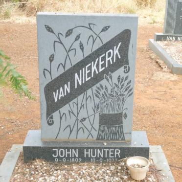 NIEKERK John Hunter, van 1892-1977