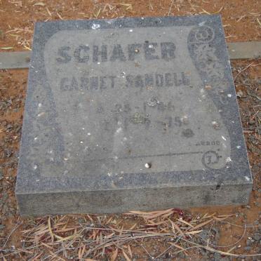 SCHAFER Garnet Sandell 1946-1975