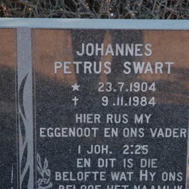 SWART Johannes Petrus 1904-1984