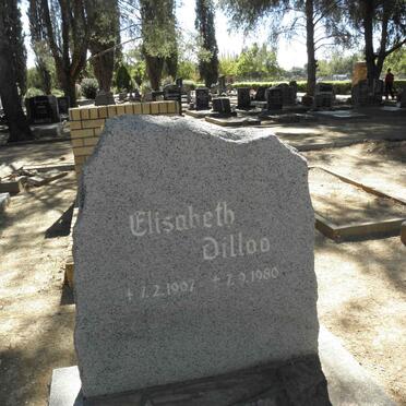 DILLOO Elisabeth 1907-1980