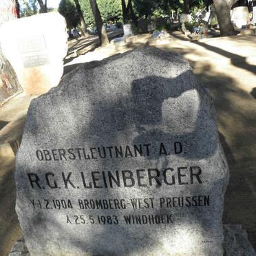 LEINBERGER R.G.K. 1904-1983