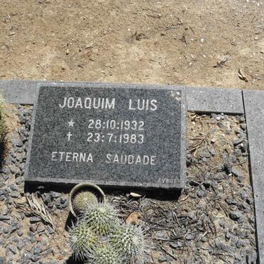 LUIS Joaquim 1932-1983