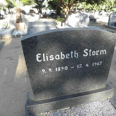 STORM Elisabeth 1890-1967