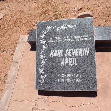APRIL Karl Severin 1910-1984