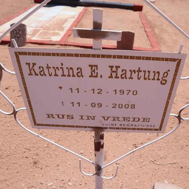HARTUNG Katrina E. 1970-2008
