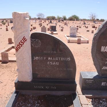 ESAU Josef Martinus ?-1999