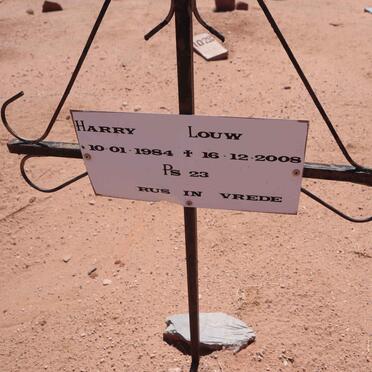 LOUW Harry 1984-2008