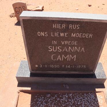 CAMM Susanna 1890-1975