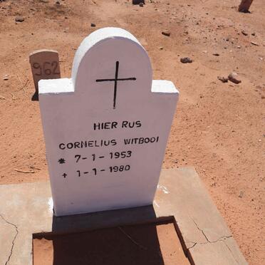 WITBOOI Cornelius 1953-1980