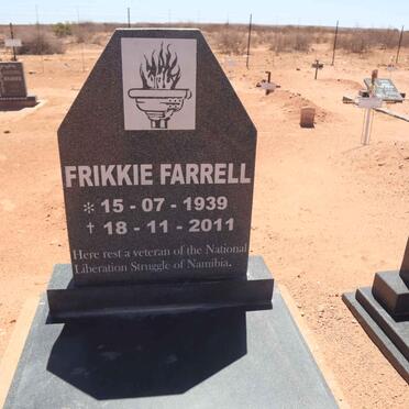 FARRELL Frikkie 1939-2011