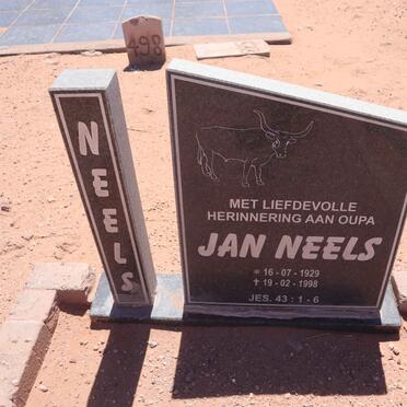 NEELS Jan 1929-1998