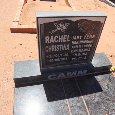 CAMM Rachel 1935-1968