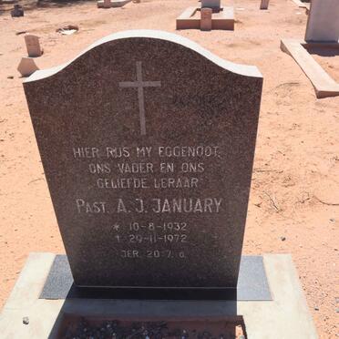 JANUARY A.J. 1932-1972