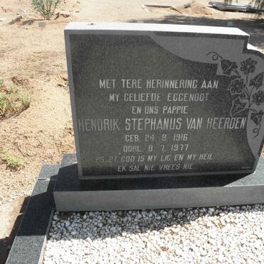 HEERDEN Hendrik Stephanus, van 1916-1977