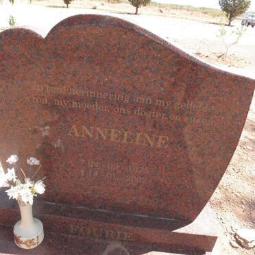 FOURIE Anneline 1975-2002