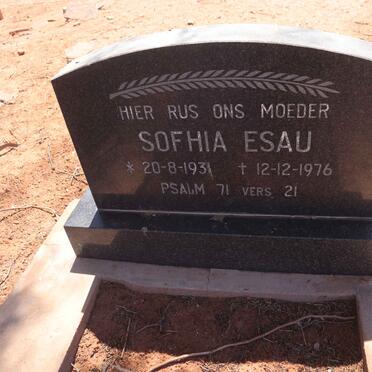 ESAU Sophia 1931-1976