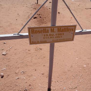 MATTHYS Rosella M. 1993-2021