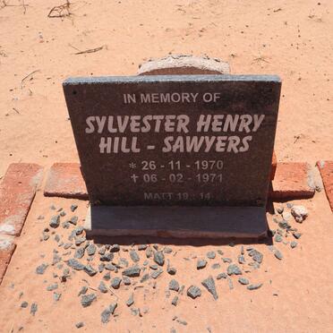 SAWYERS Sylvester Henry, HILL- 1970-1971