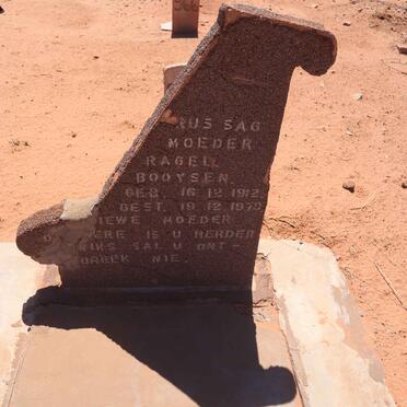 BOOYSEN Ragel 1912-1979