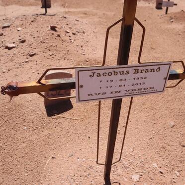 BRAND Jacobus 1952-2013