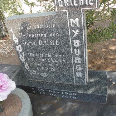 MYBURGH Drienie 1920-2010