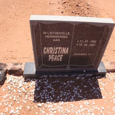 AWASEB Christina Peace 1962-2001