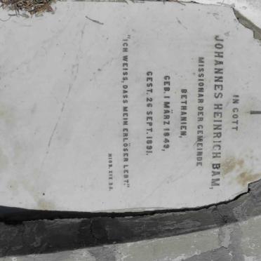 Namibia, BETHANIE, Schmelenhaus cemetery