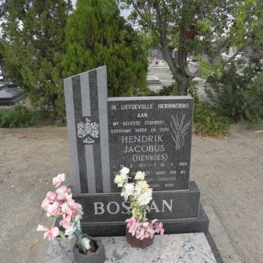 BOSMAN Hendrik Jacobus 1917-1995