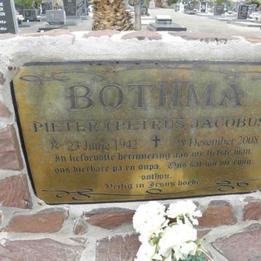 BOTHMA Petrus Jacobus 1942-2008