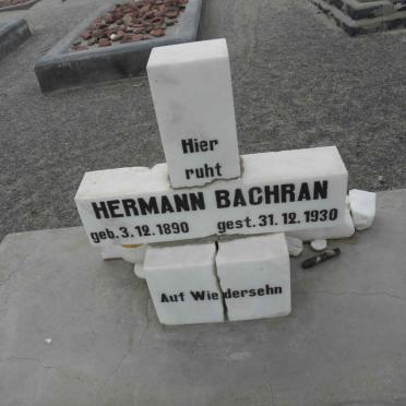 BACHRAN Hermann 1890-1930