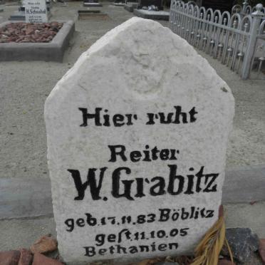 GRABITZ W. 1883-1905
